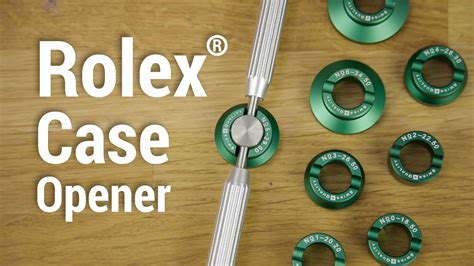 rolex opener tool|how to open rolex watch.